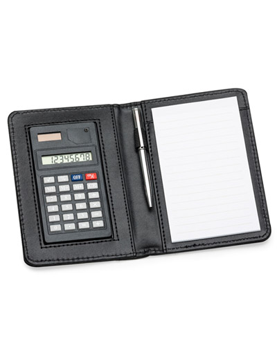 Bloco de Anotações com Calculadora