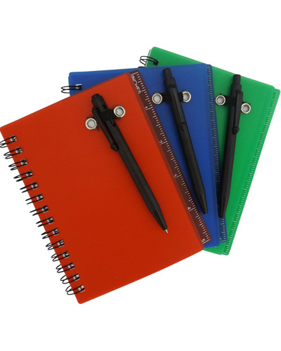 Bloco de anotações Personalizado com capa Plástica