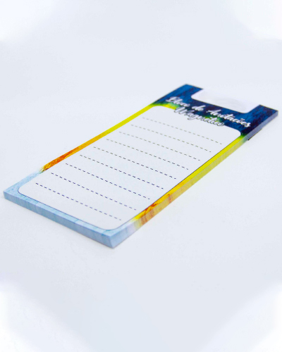 Bloco de anotações com Imã para Geladeira Personalizado