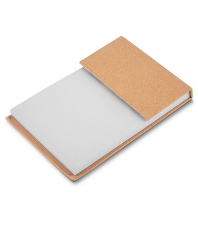 Bloco de Anotações Ecológico com Post-It Personalizado