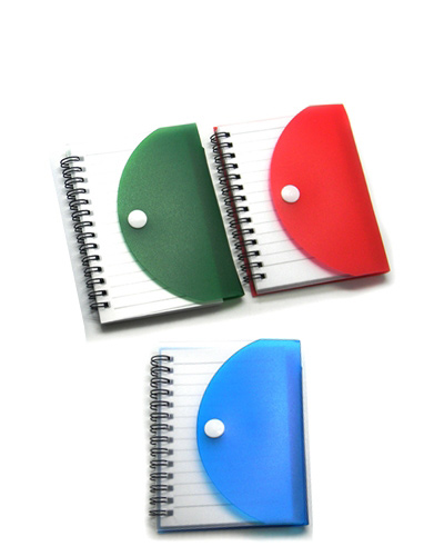 Bloco Promocional com Capa de Plástico Personalizado