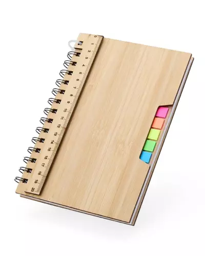 Caderno A5 Bambu Personalizado