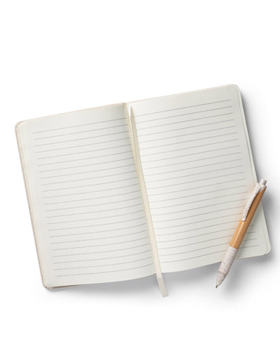 Caderno A5 Personalizado em linho