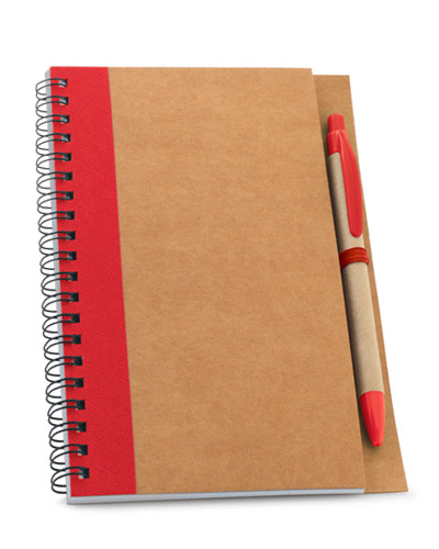 Caderno Ecológico para Brindes