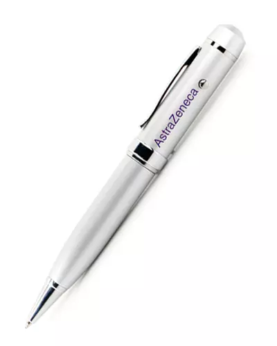 Caneta pen drive com laser point Personalizada