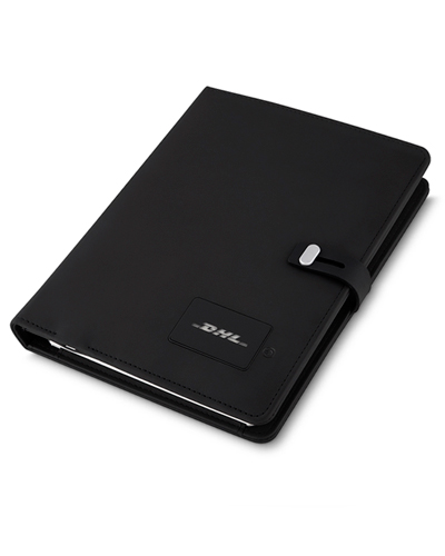 Capa para Caderno com Powerbank para Brindes