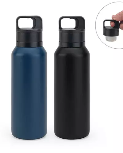 Garrafa em Aco Inox Reciclado Personalizada